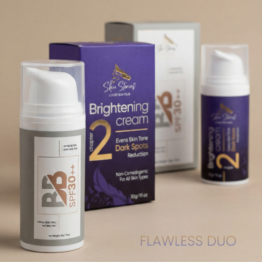 Flawless Duo | Brightening Cream & BB Cream for Natural Glow