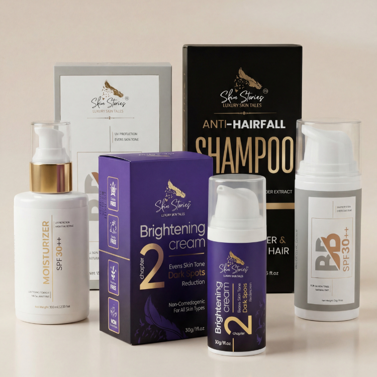 Complete Glow Ritual | All-in-One Skin & Hair Care Bundle