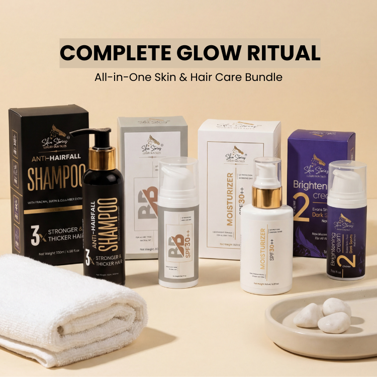 Complete Glow Ritual | All-in-One Skin & Hair Care Bundle