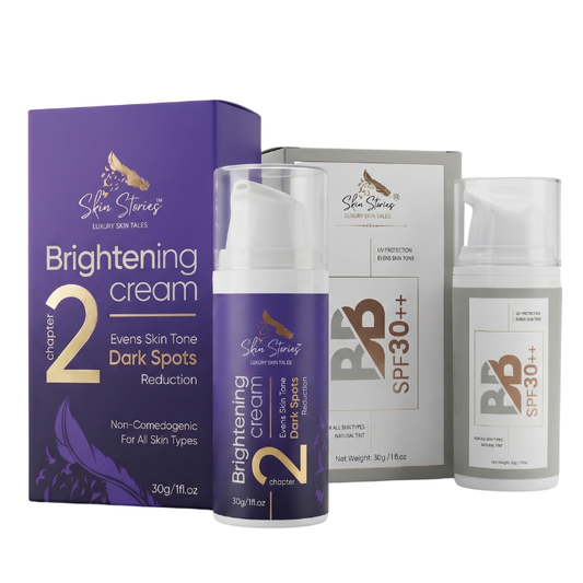 Flawless Duo | Brightening Cream & BB Cream for Natural Glow