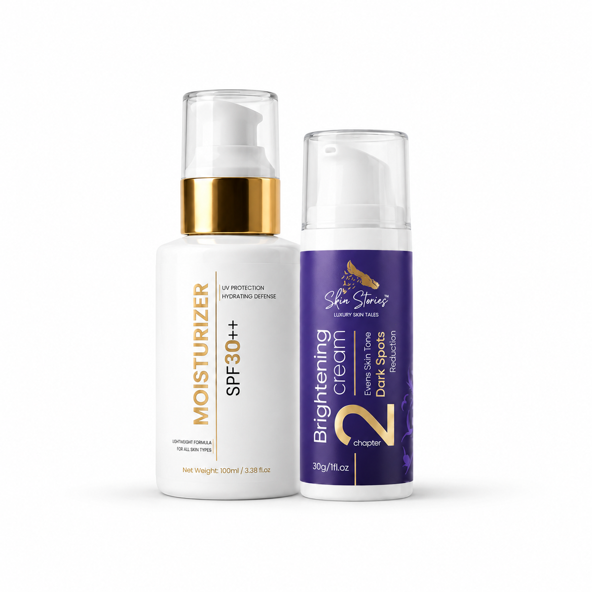 Bright & Hydrate Duo | Brightening Cream & Moisturizer Bundle