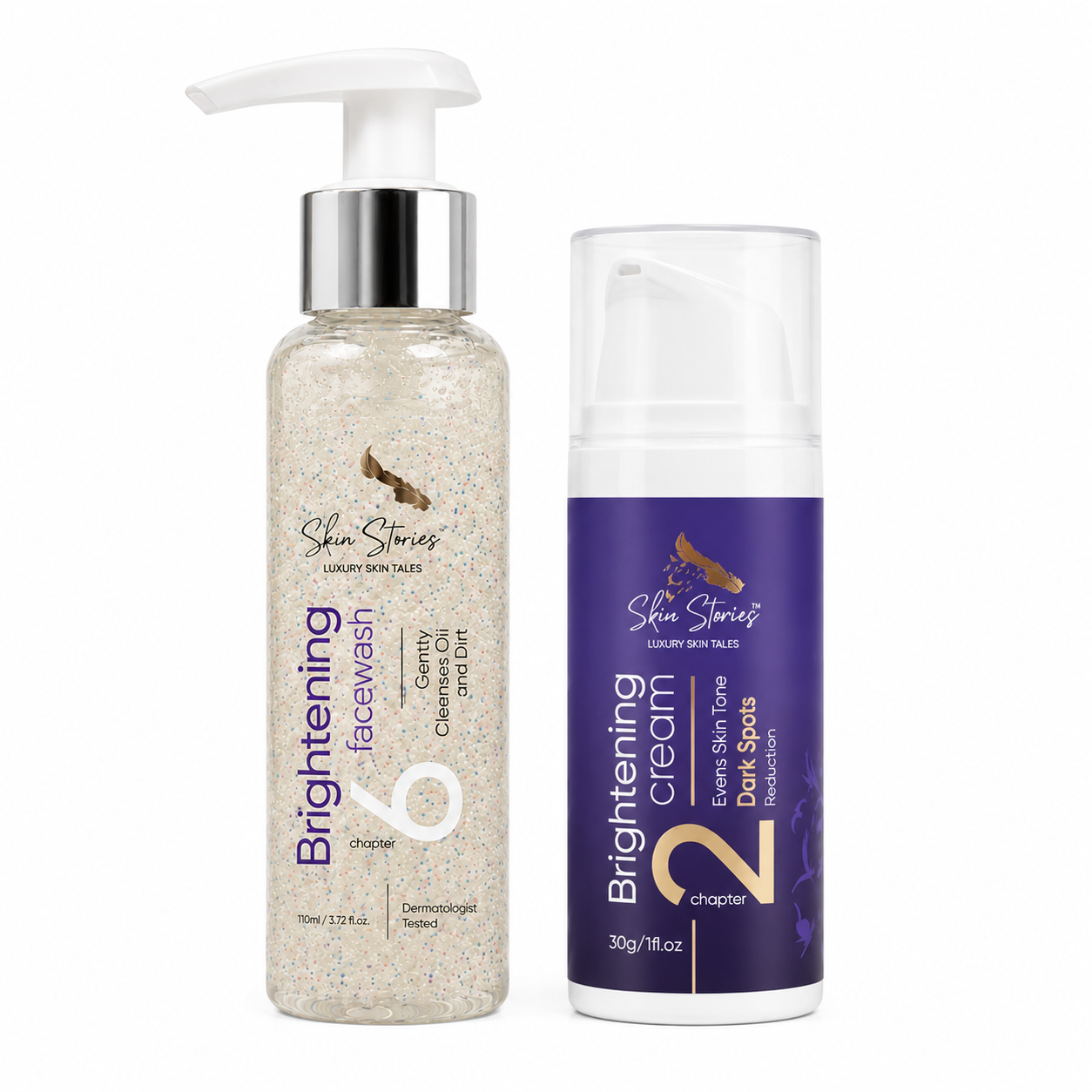 Bright & Glow Duo | Facewash & Brightening Cream Bundle